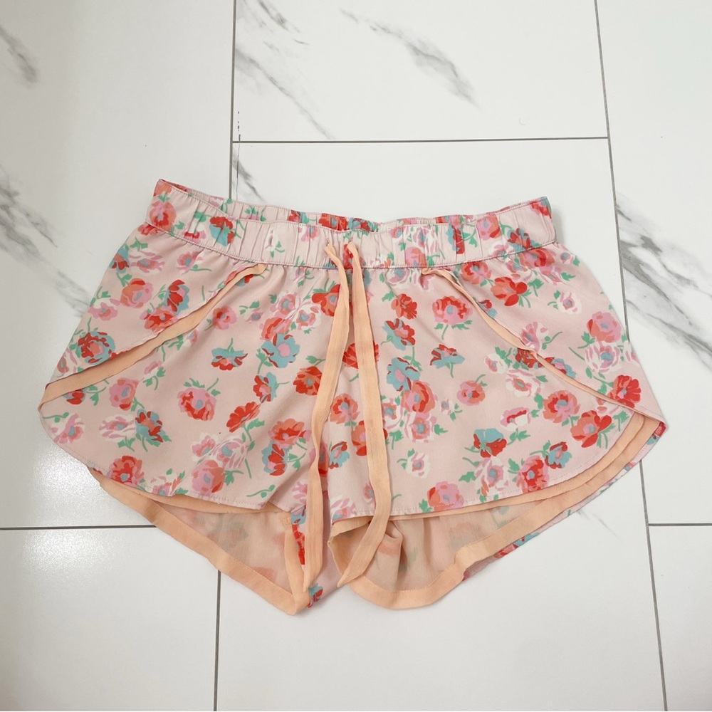 Aerie Floral Pajama Lounge Shorts